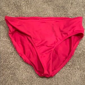Hot pink Lands End swim bottoms